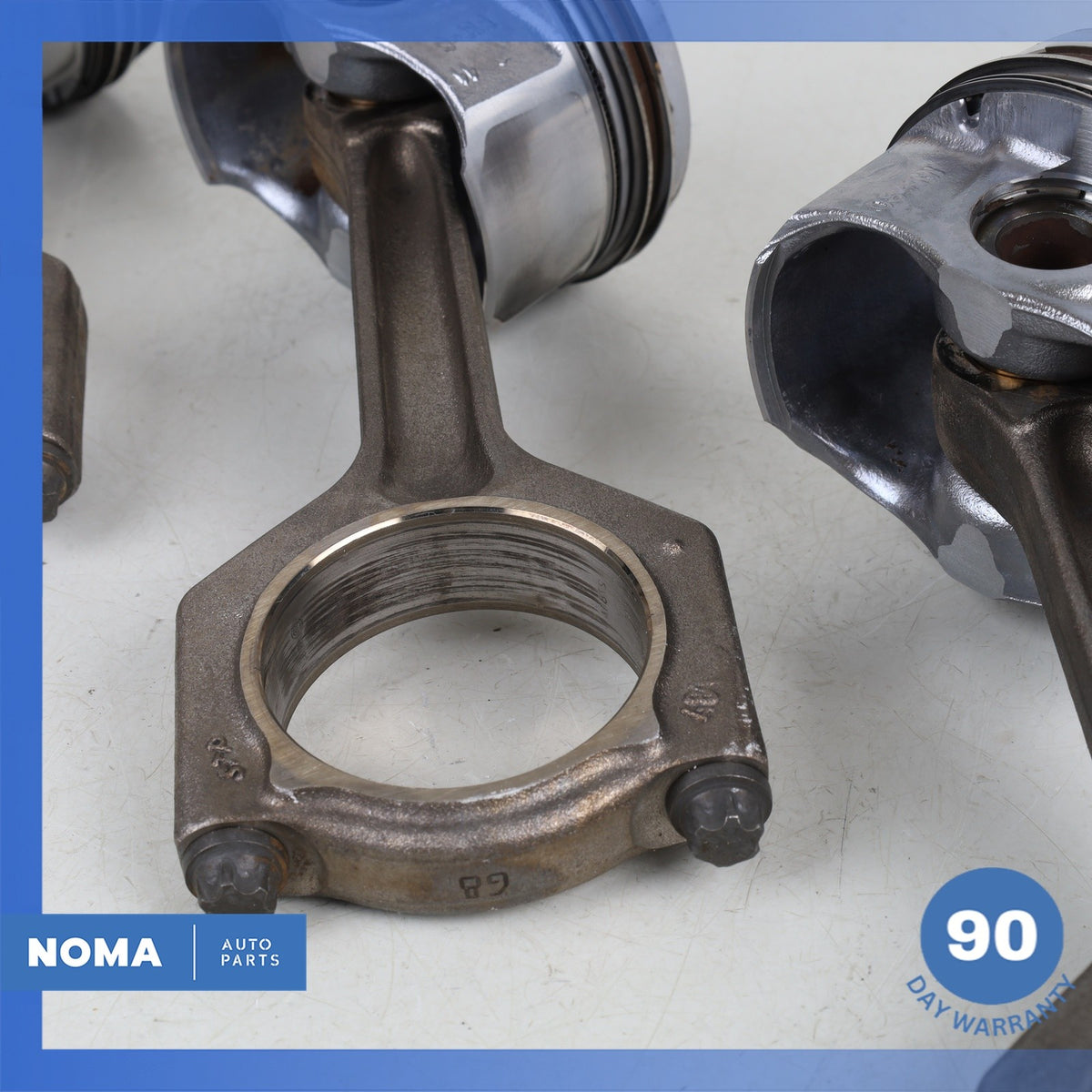 12-18 BMW E89 Z4 X3 228i 528i 2.0L N20 Engine Piston Connecting Rod Set OEM - photo 5