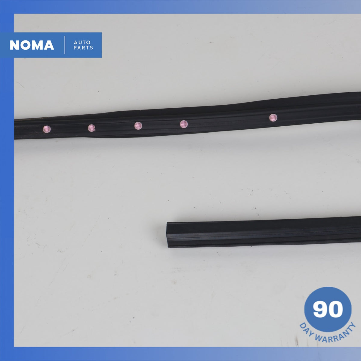 07-15 Jaguar X150 XKR XK Left Driver Side Lower Door Weatherstrip Seal OEM - photo 14