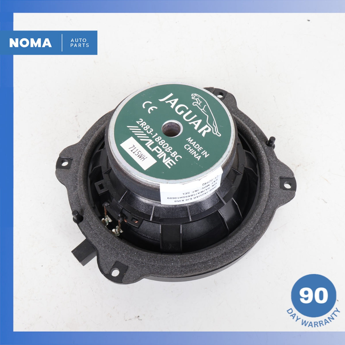 2008 Jaguar X358 XJ8 Rear Right or Left Side Deck Audio Subwoofer OEM - photo 5