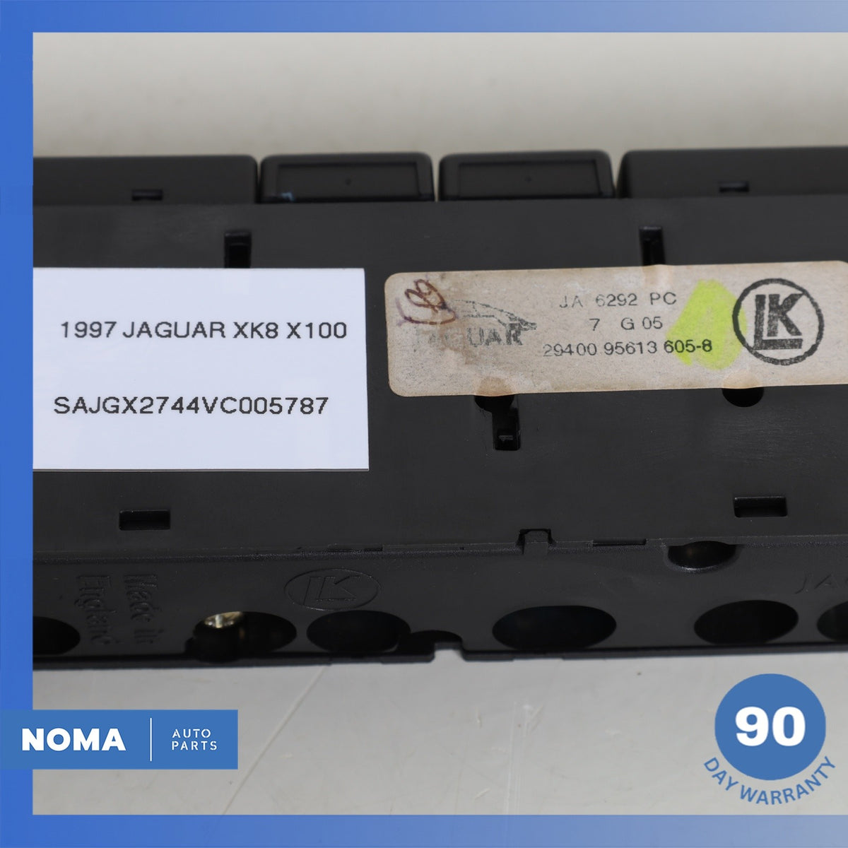 97-99 Jaguar XK8 X100 ASC Hazard Foglight Lamp Control Switch LJA6292PC OEM - photo 13