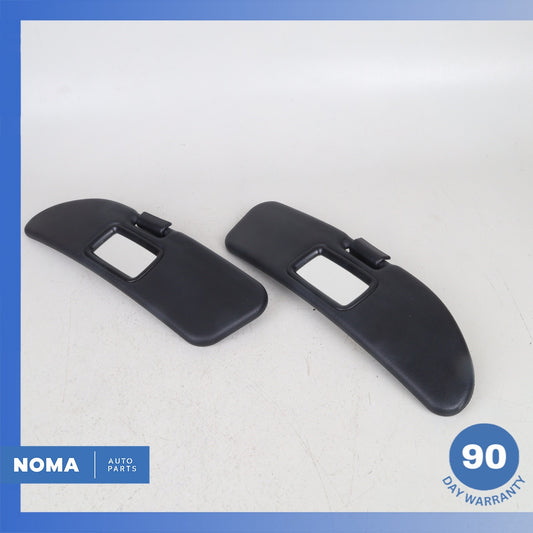 96-02 BMW E36 Z3 Convertible Left & Right Sunvisor Sun Visor Black OEM - photo 1
