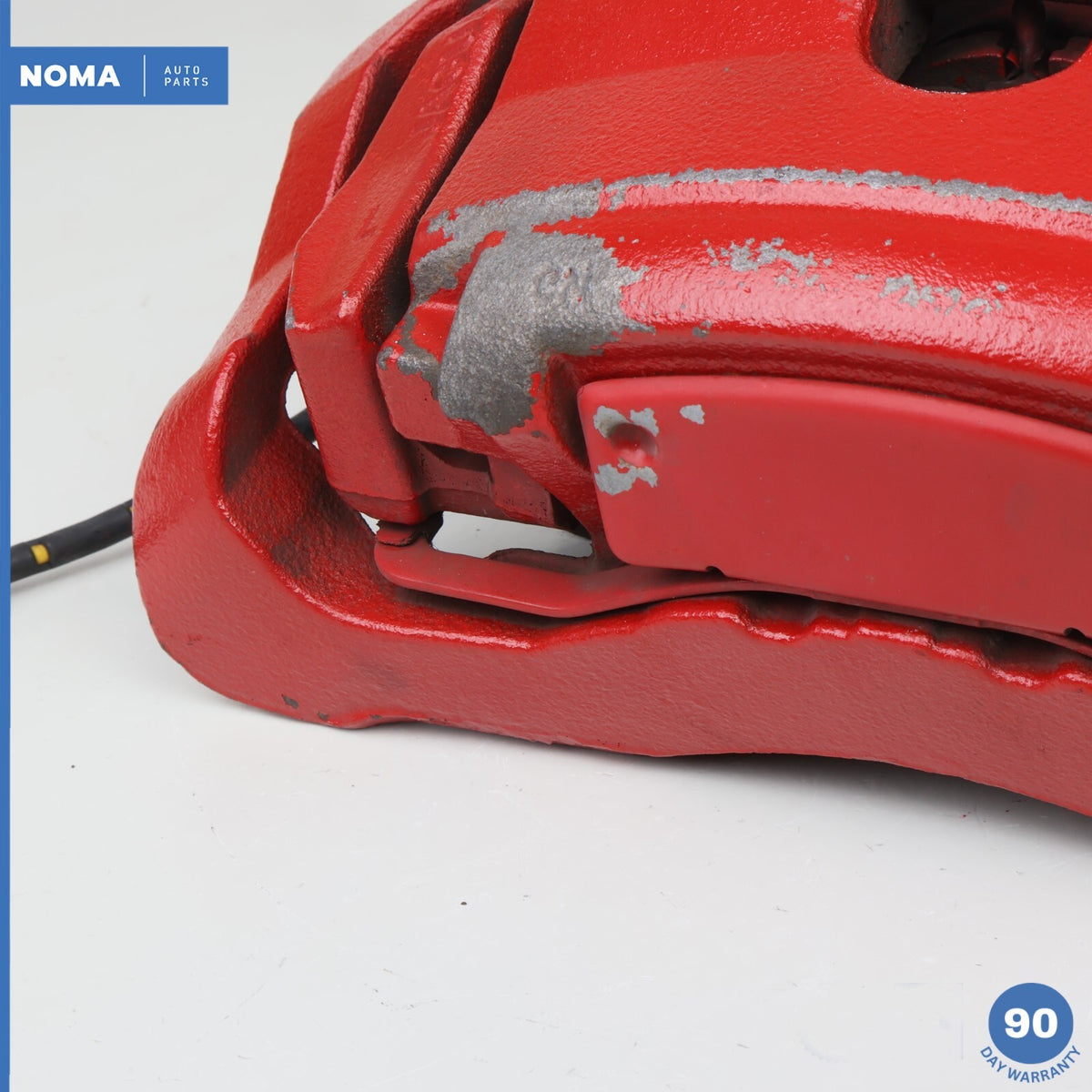 10-19 Jaguar XJ XF XK 3.0L SC 5.0L NA AWD Front Left Side Brake Caliper Red OEM - photo 5