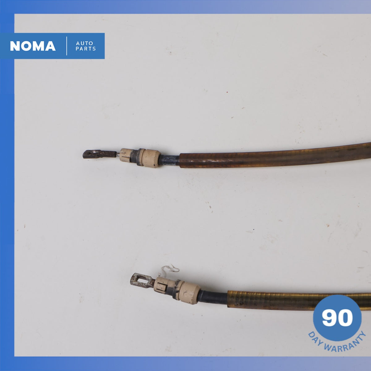 2010 Jaguar X250 XF Rear Left & Right Side Parking Brake Cable Set of 2 OEM - photo 6