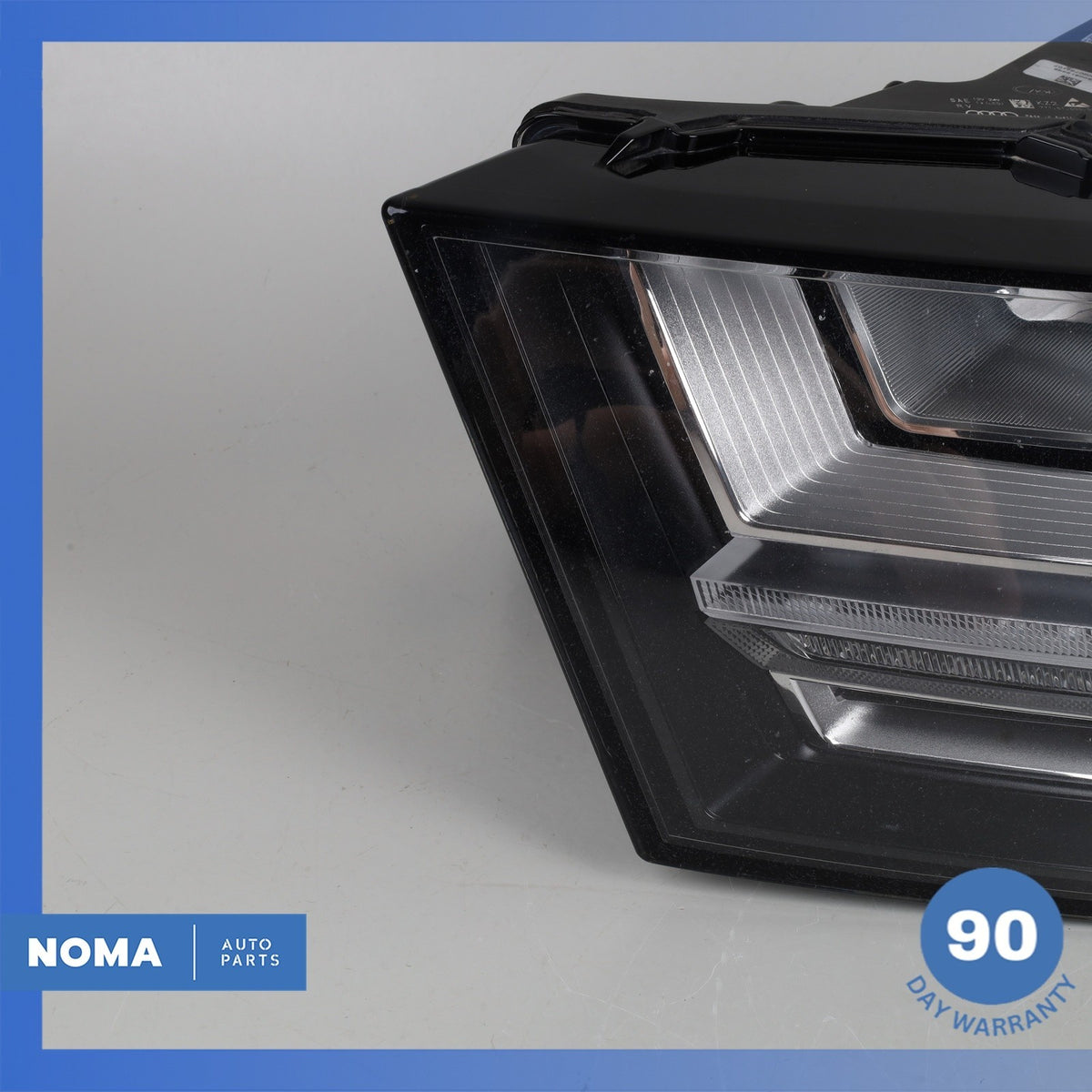 17-19 Audi 4M Q7 LED Headlight Head Light Lamp Left 4M0941773B OEM - photo 6