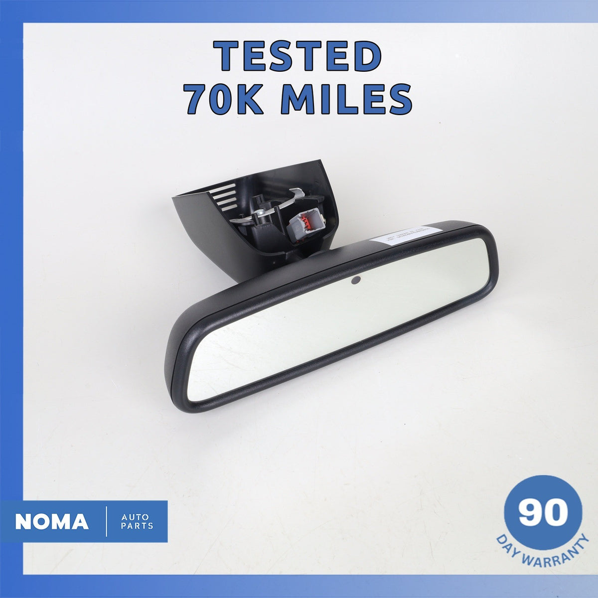 16-18 Jaguar X760 XE F-Pace XF Interior Rear View Mirror FK7217E678BA OEM 70k - photo 1