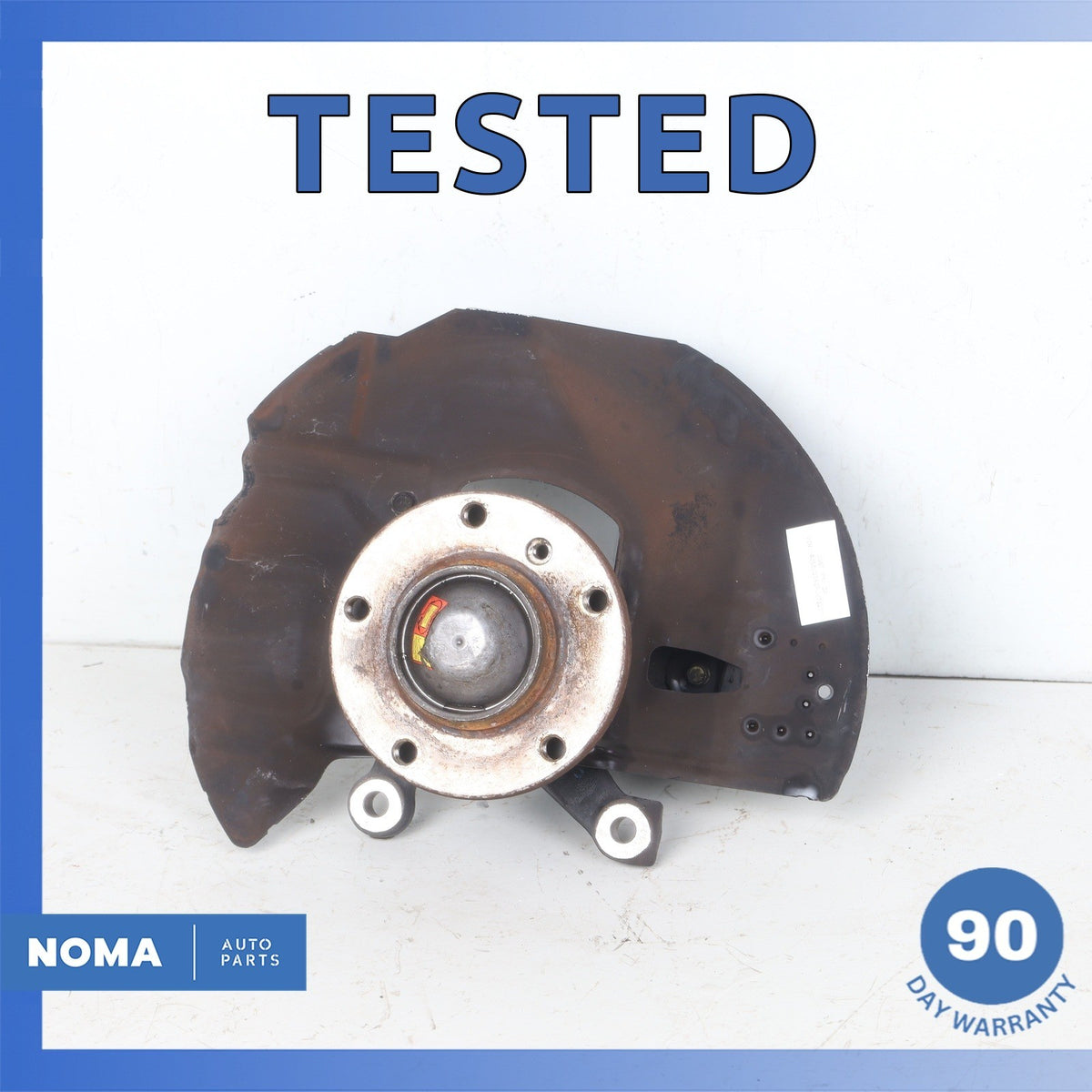 01-08 BMW E85 325Ci 325i Front Left Side Spindle Knuckle Hub w/ Shield OEM - photo 1