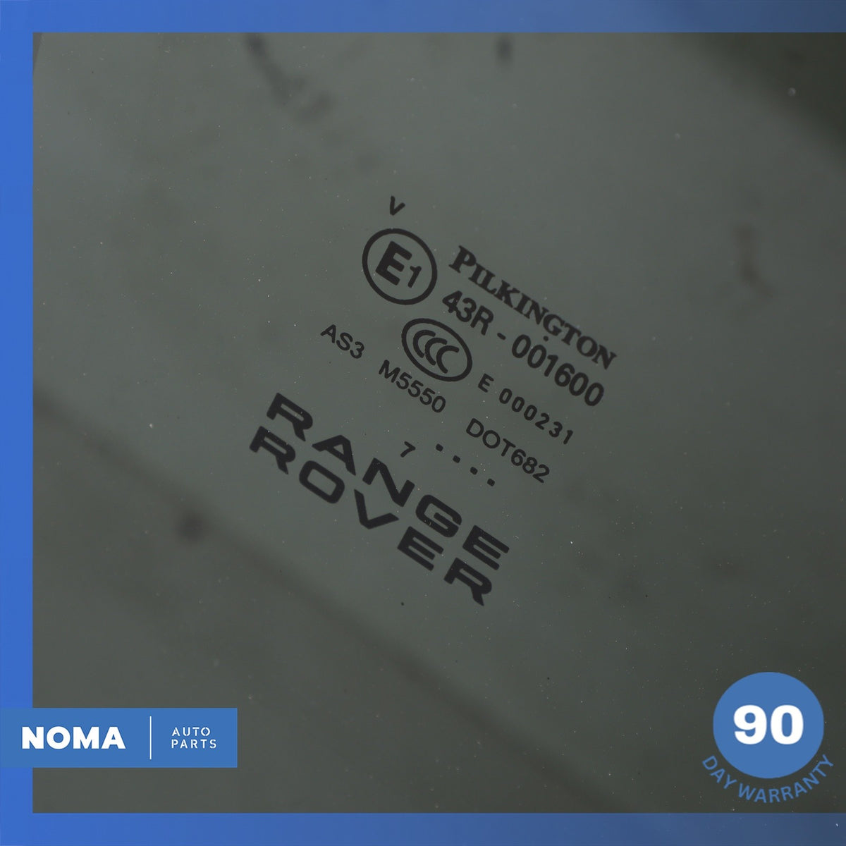 14-22 LR Range Rover Sport L494 Rear Right Passenger Side Door Window Glass OEM - photo 7