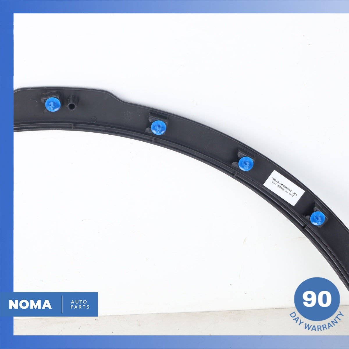 12-19 Range Rover Evoque L538 4DR Front Left Side Wheel Arch Molding OEM - photo 9