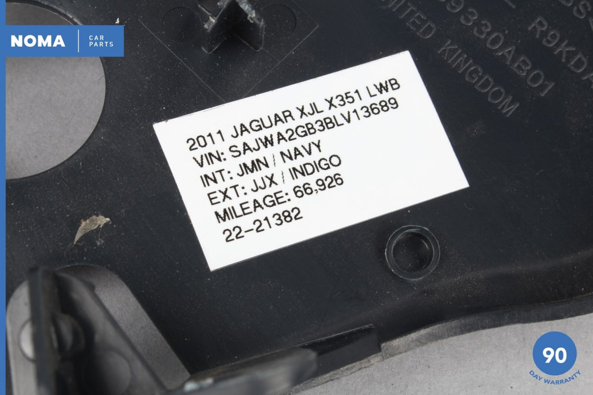 10-18 Jaguar XJ XJL XJR X351 Front Left Seat Cushion Shield Cover Trim JMN OEM - photo 12