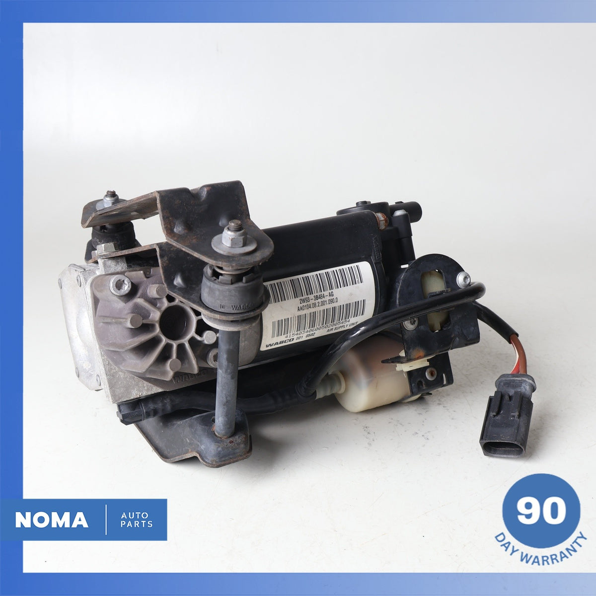 04-09 Jaguar X350 XJ8 XJR Air Suspension Compressor Pump C2C27702 OEM 82k - photo 2