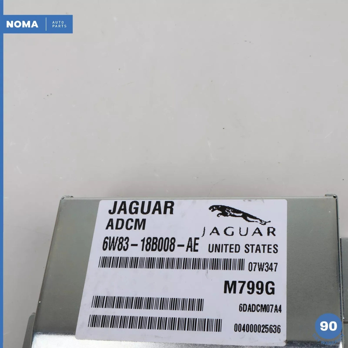 07-09 Jaguar X150 XK XKR Air Suspension Damping Control Module 6W8318B008AE OEM - photo 11