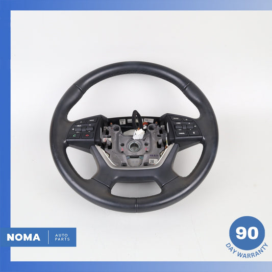 Hyundai DH Genesis Steering Wheel Leather w/ Paddle Shifters Black OEM - photo 1
