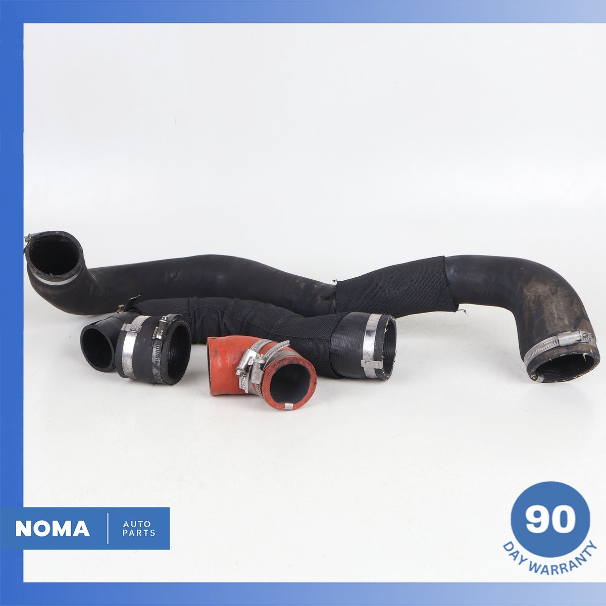 14-17 LR Range Rover Evoque L538 Turbocharger Intercooler Air Inlet Hose Set OEM - photo 1