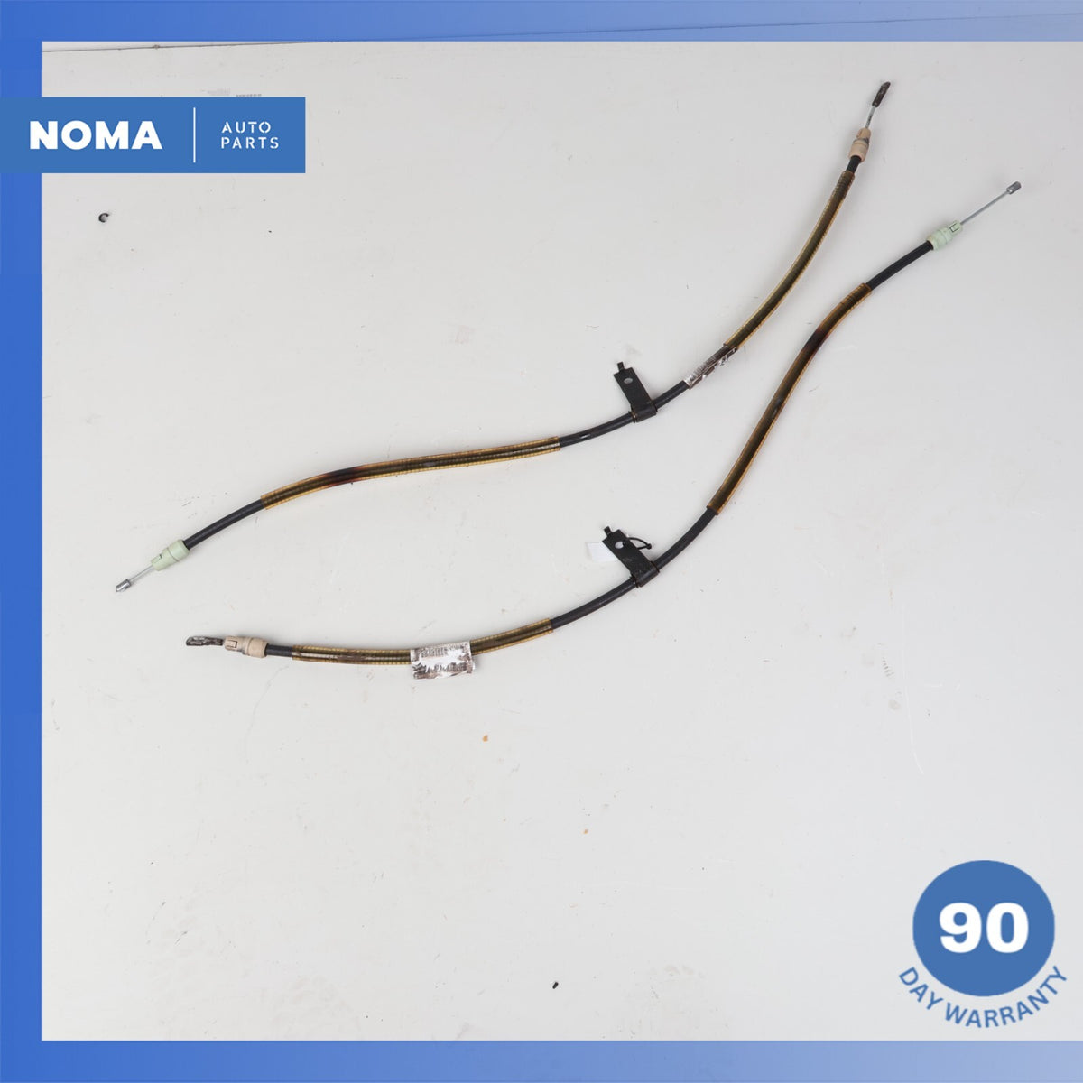2012 Jaguar X150 XK Rear Left & Right Side Parking Brake Cable Set of 2 OEM - photo 5