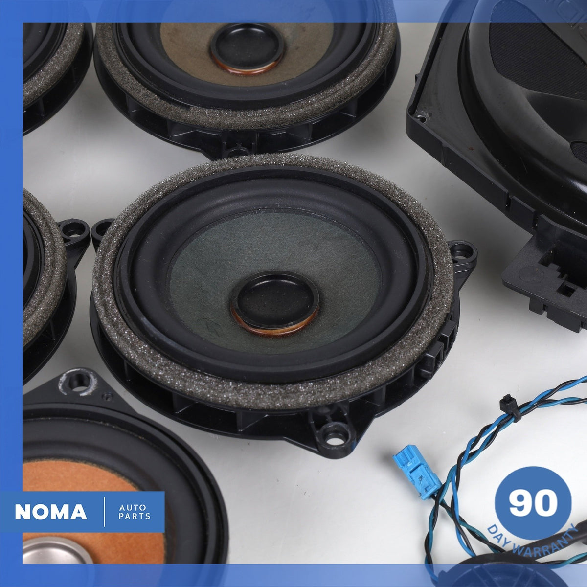 12-18 BMW F30 328i 320i Hi-Fi Interior Speaker Tweeter Loudspeaker Set OEM - photo 7