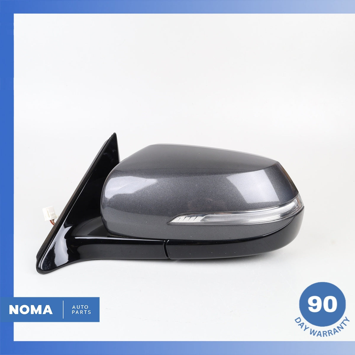 17-20 Hyundai DH Genesis G80 Front Left Rear View Door Mirror w/ Blind Spot OEM - photo 8