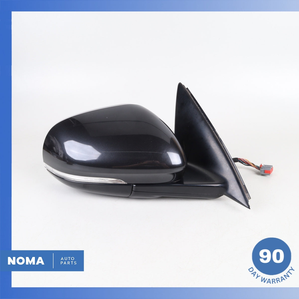 10-19 Jaguar X351 XJ XJR Right Side Rear View Door Mirror w/ Blind Spot OEM - photo 9