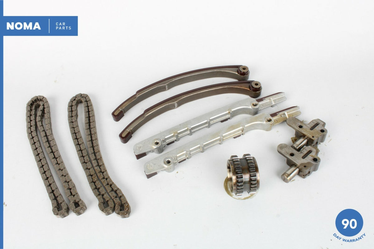 04-09 Jaguar XJ8 VDP X350 Timing Chain Tensioner Blade w/ Guide Rail Set OEM - photo 7