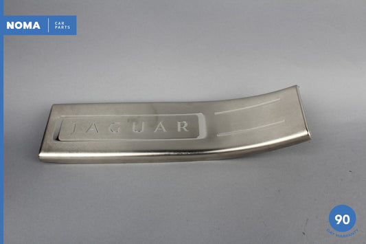 10-15 Jaguar X351 XJ SWB Rear Left Door Scuff Tread Plate AW93F13245AD OEM - photo 1