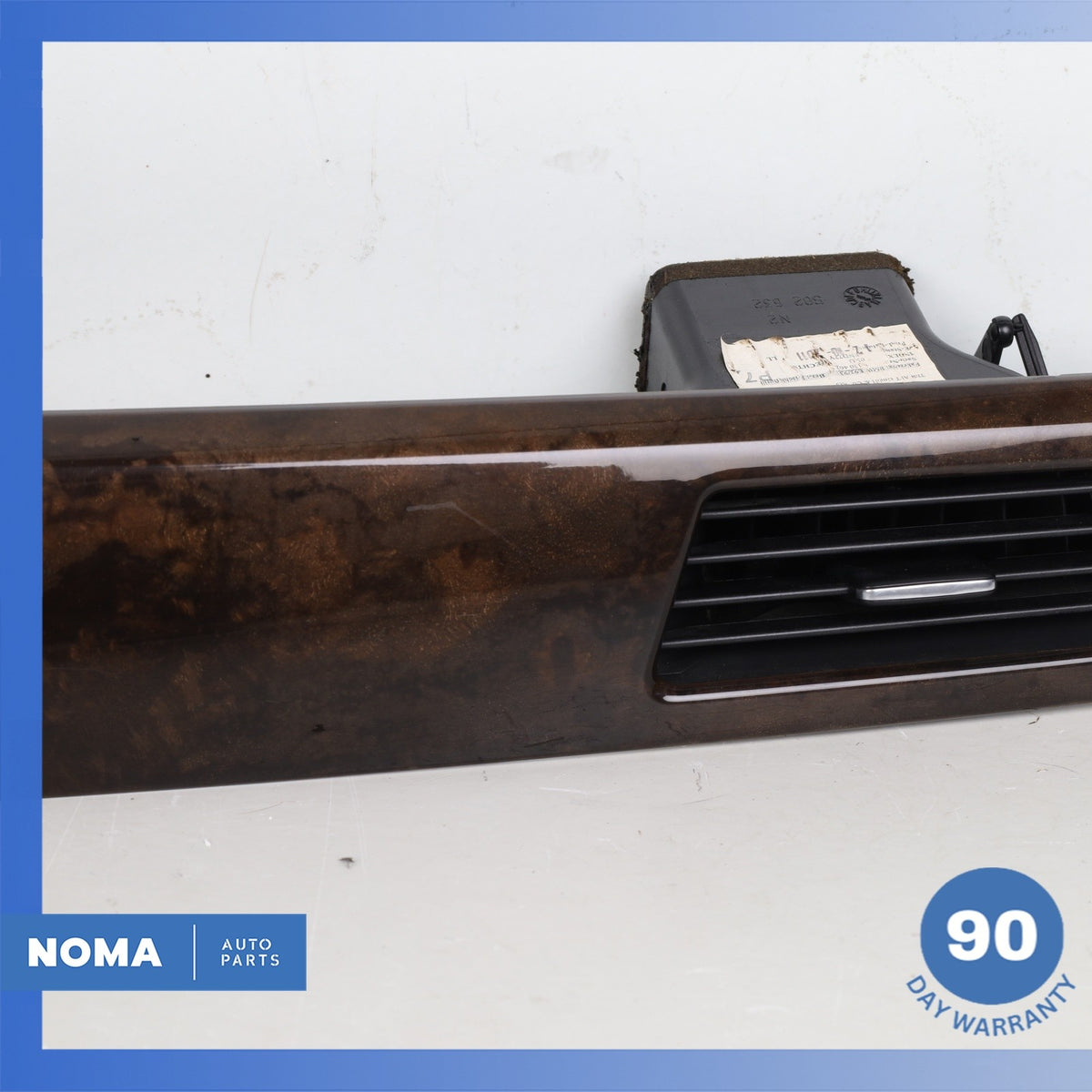 BMW E92 328i 335i Dashboard A/C AC Air Vent Grille Wood Trim Set OEM - photo 4