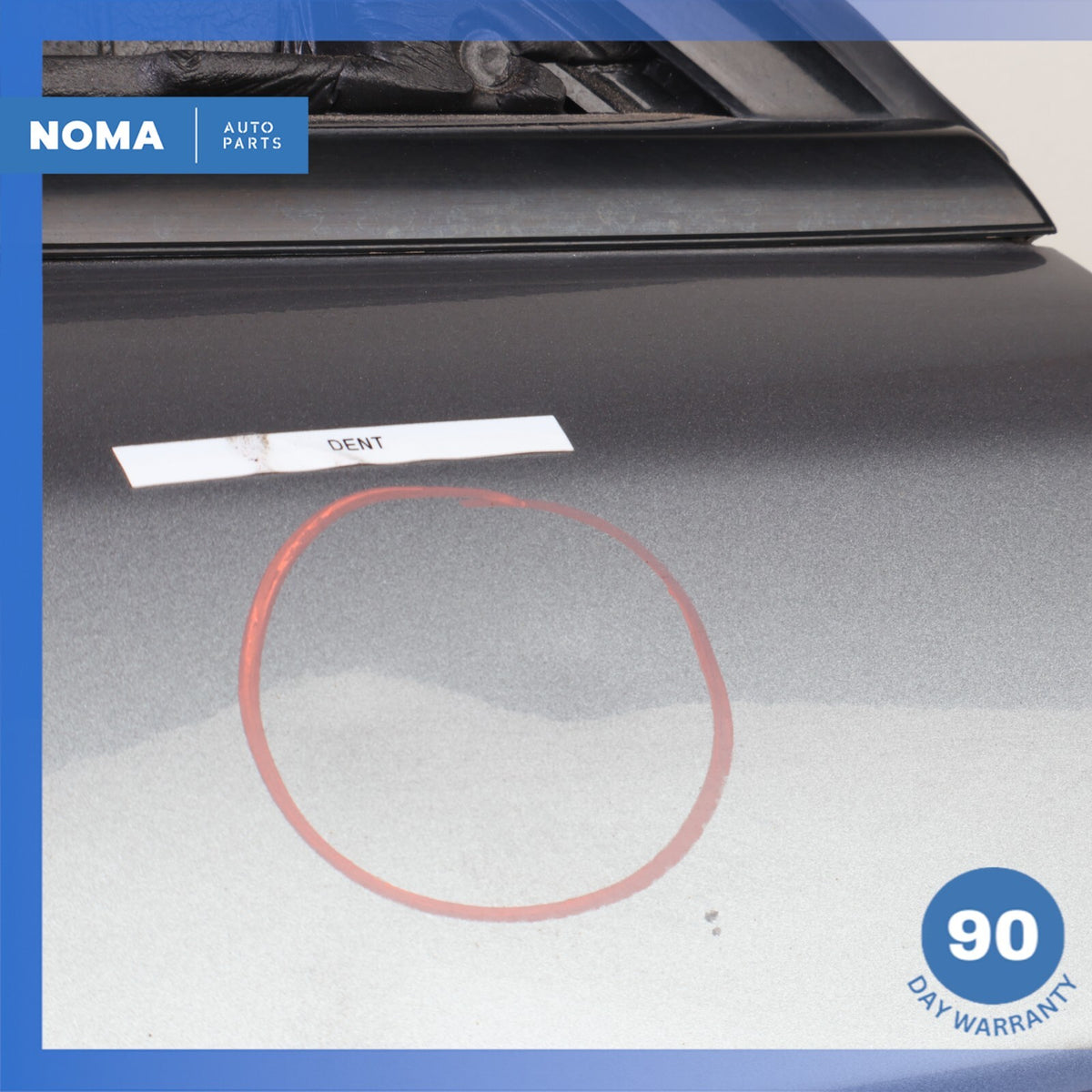 12-17 Range Rover Evoque L538 2DR Right Passenger Side Door Panel Shell Gray OEM - photo 11