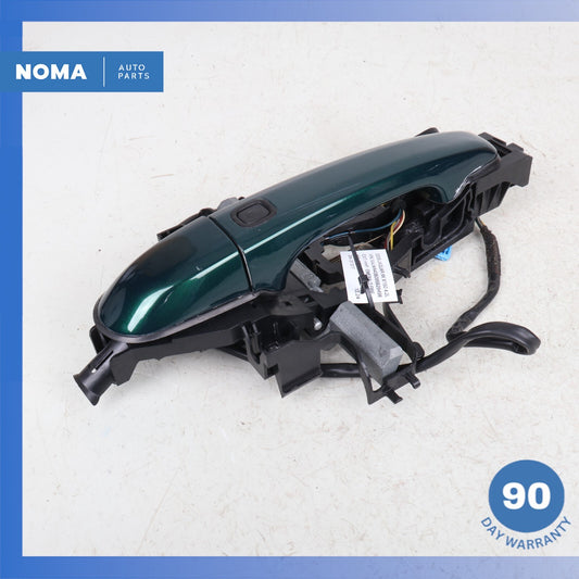07-15 Jaguar X150 XK XKR Right Passenger Door Handle w/ Bracket Keyless Go OEM - photo 1
