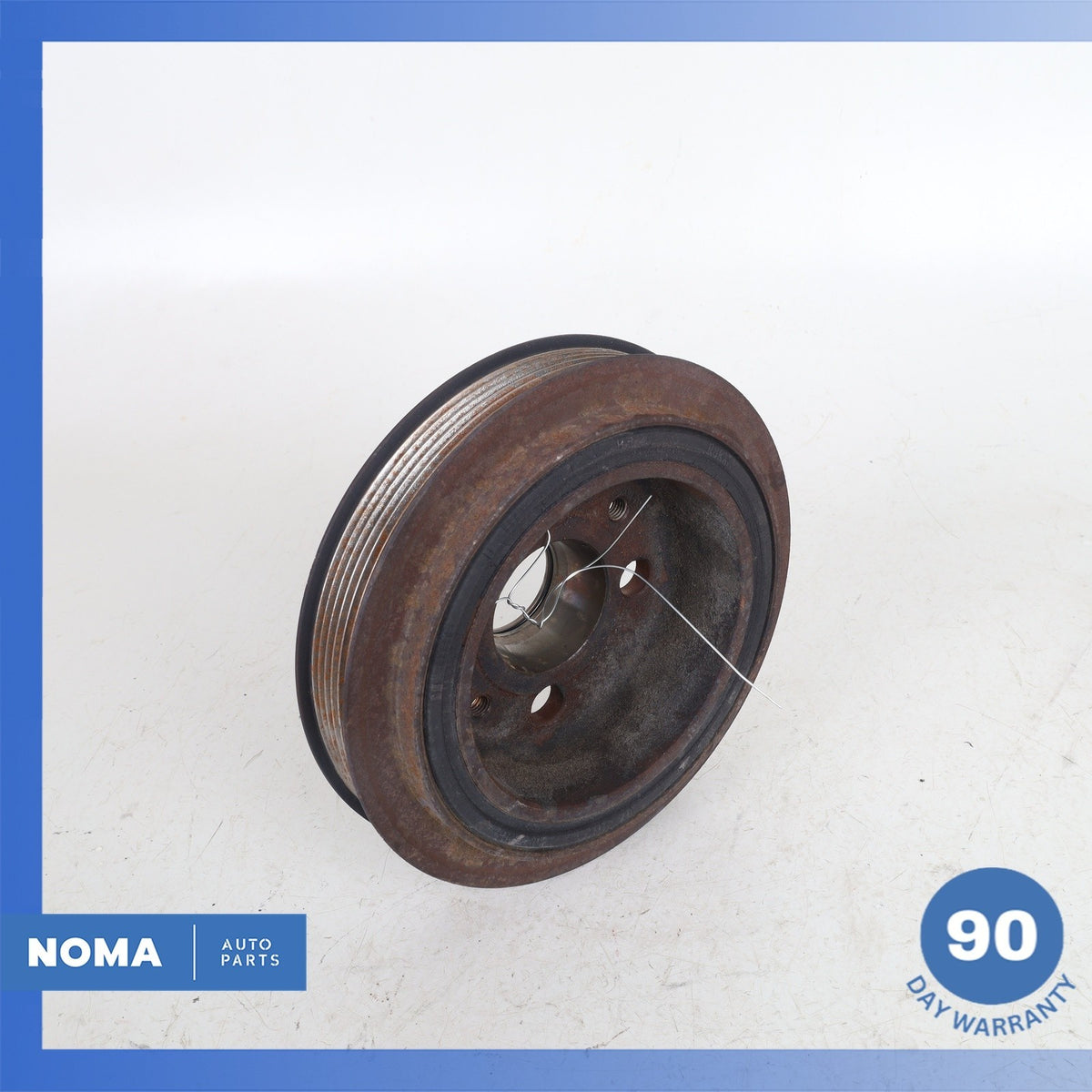 03-10 Jaguar X358 XJ8 4.2L NA Harmonic Balancer Crankshaft Pulley 2W936316DD OEM - photo 1