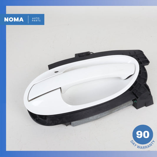 2005 BMW E66 745Li Rear Left Driver Side Exterior Door Handle White OEM - photo 1