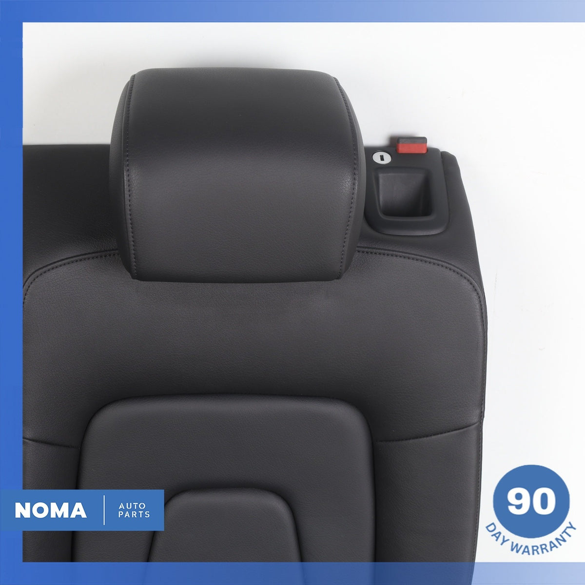 13-17 Audi 8T A5 S5 Coupe Rear Left & Right Seat Cushion Set Black OEM - photo 2