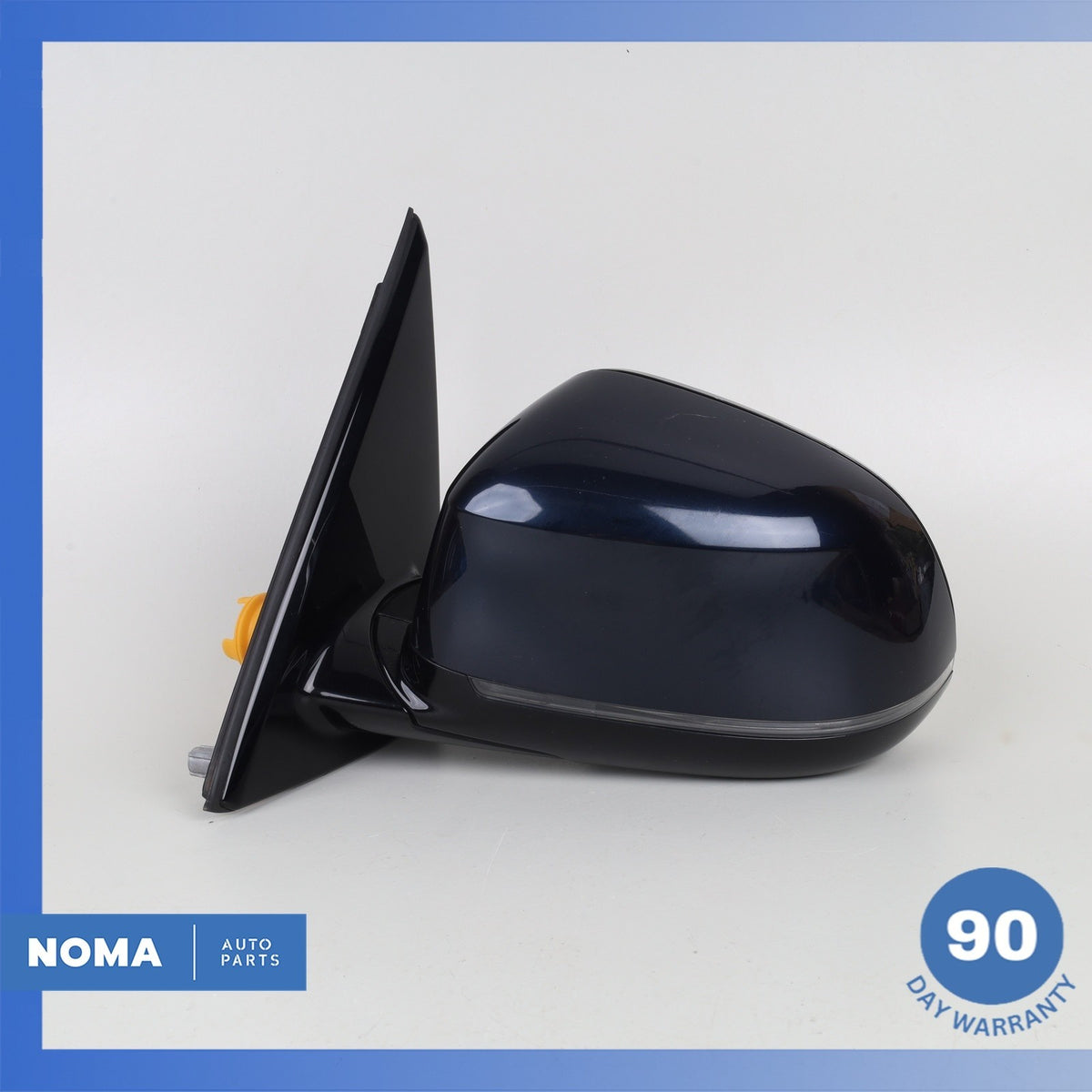 14-18 BMW F15 X5 Left Side Rear View Door Mirror Blue 7364001 OEM - photo 12