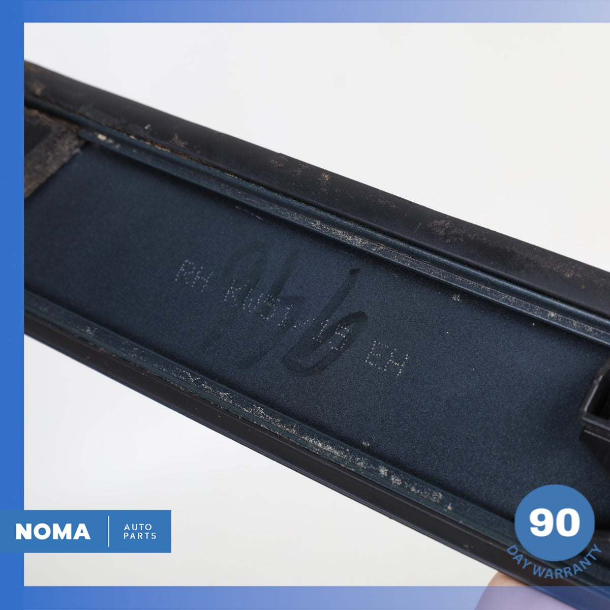 10-19 Jaguar X351 XJ Rear Left & Right Exterior Roof C-Pillar Molding Set OEM - photo 10