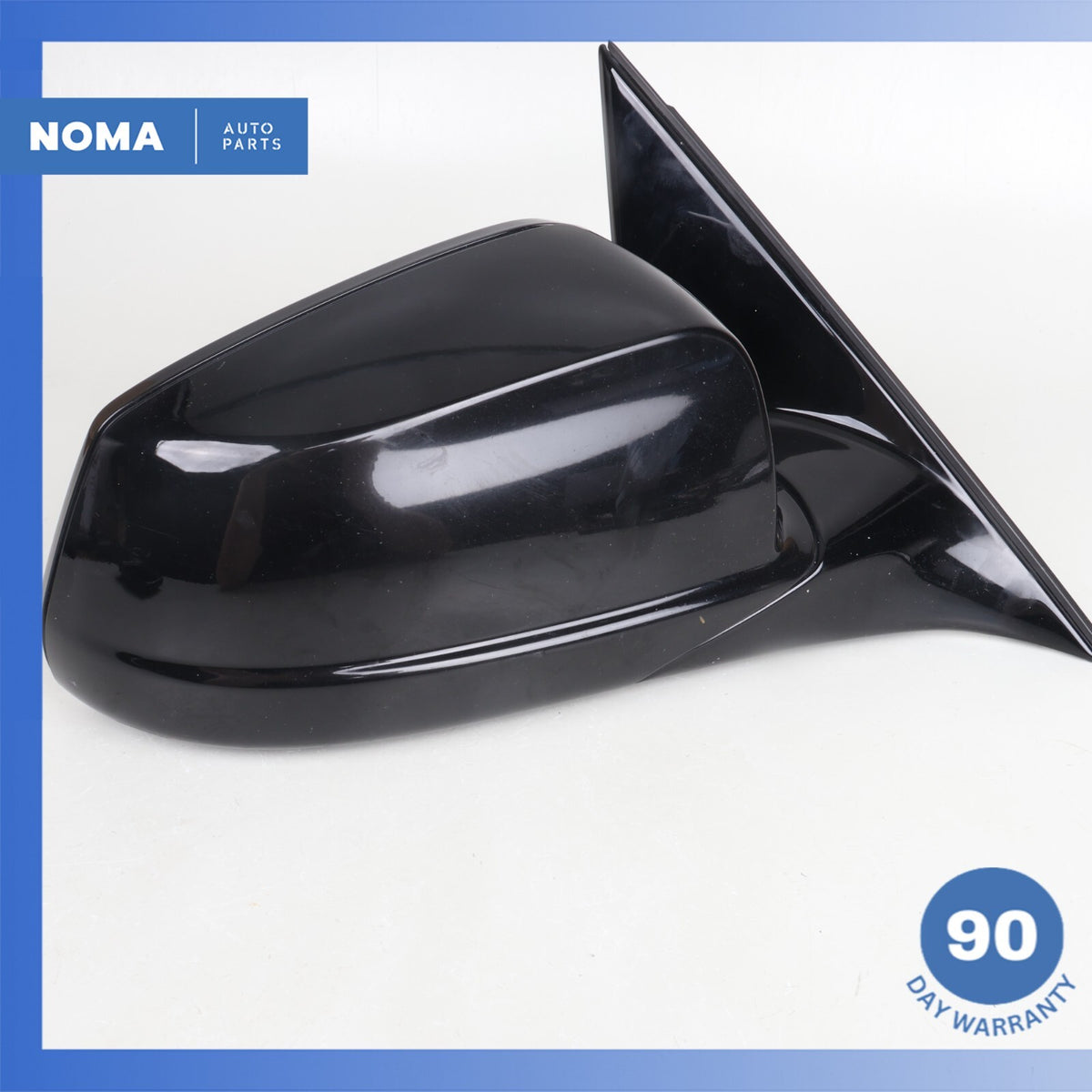 11-13 BMW F10 550i 535i 528i Right Passenger Rear View Door Mirror Black OEM - photo 7