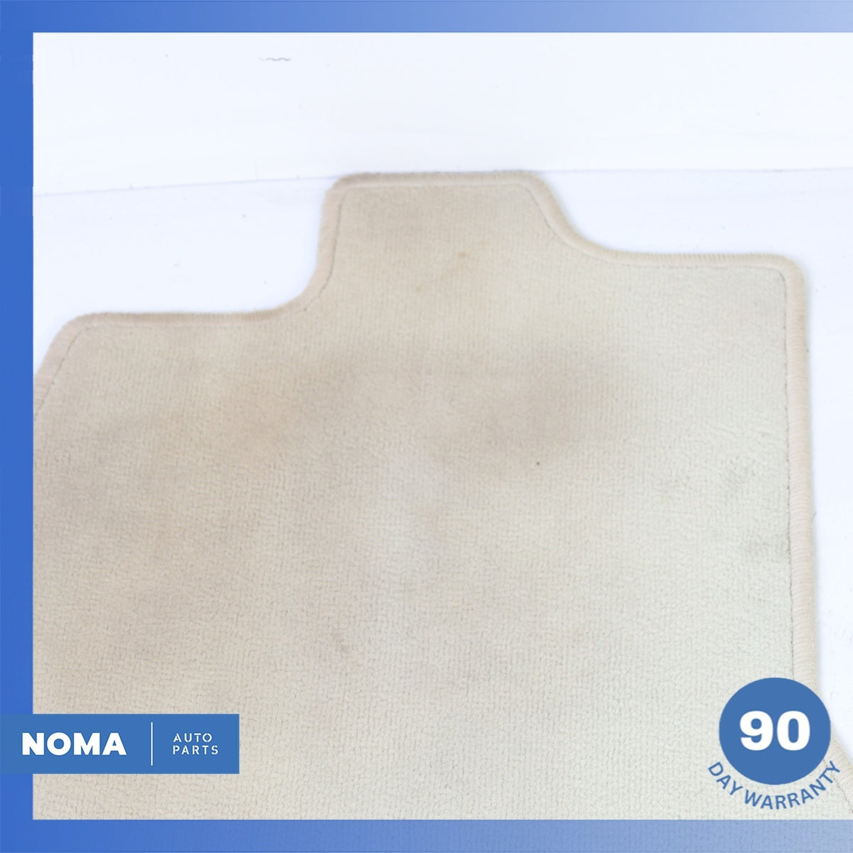 09-15 Jaguar X250 XF XFR Front & Rear Floor Mat Carpet Cover Set of 4 Beige OEM - photo 8