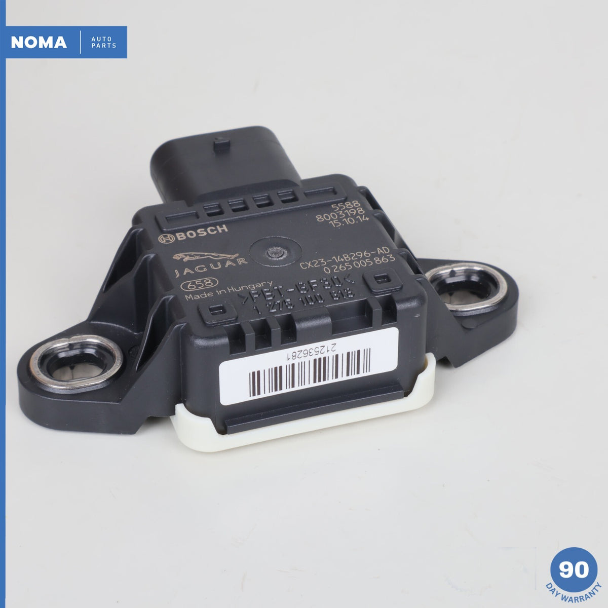 12-15 Jaguar XF XFR X250 Turn Yaw Rate Body Acceleration Sensor C2D26335 OEM - photo 5