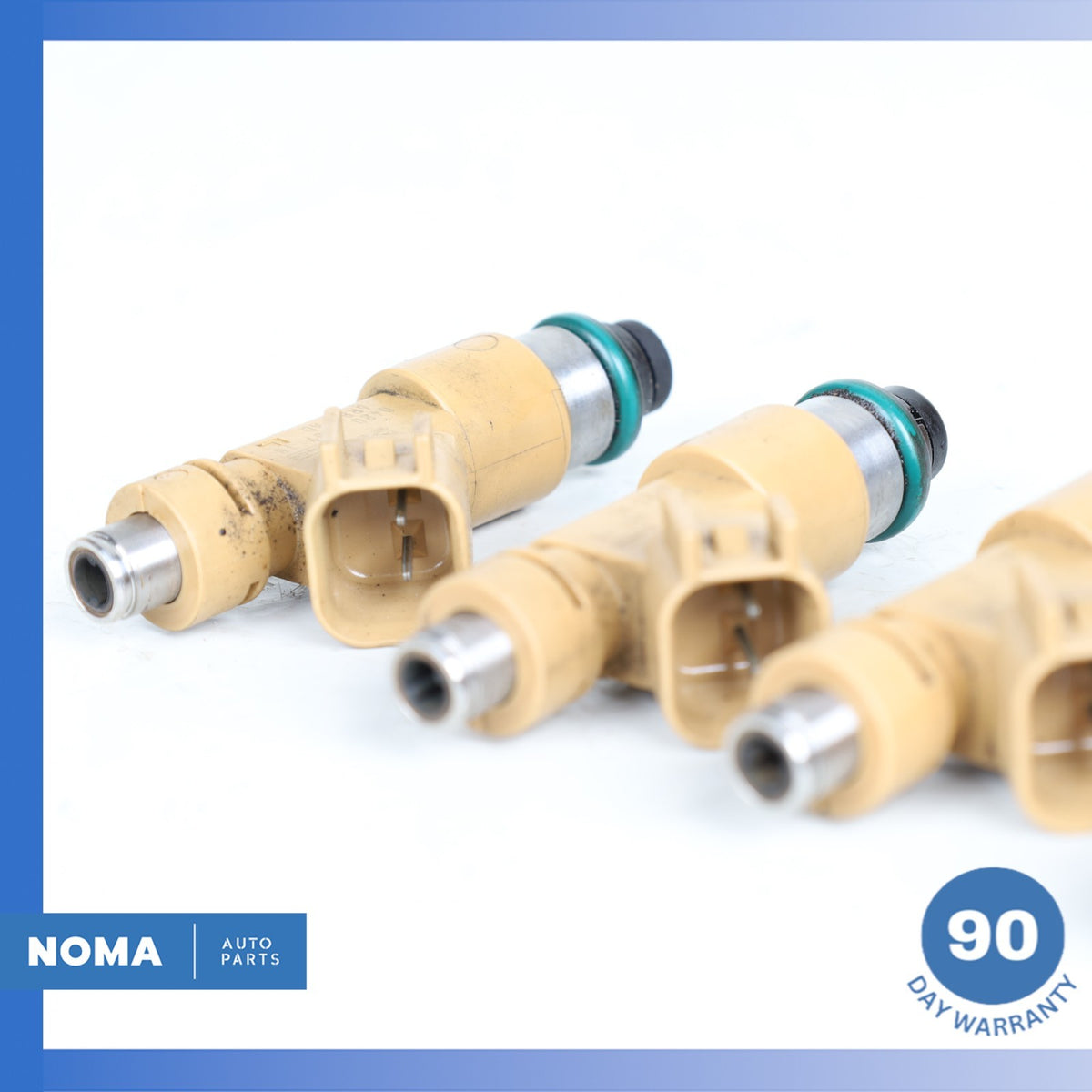 06-10 Jaguar X150 XK S-Type 4.2L N/A Engine Motor Fuel Injector Set of 4 OEM - photo 7