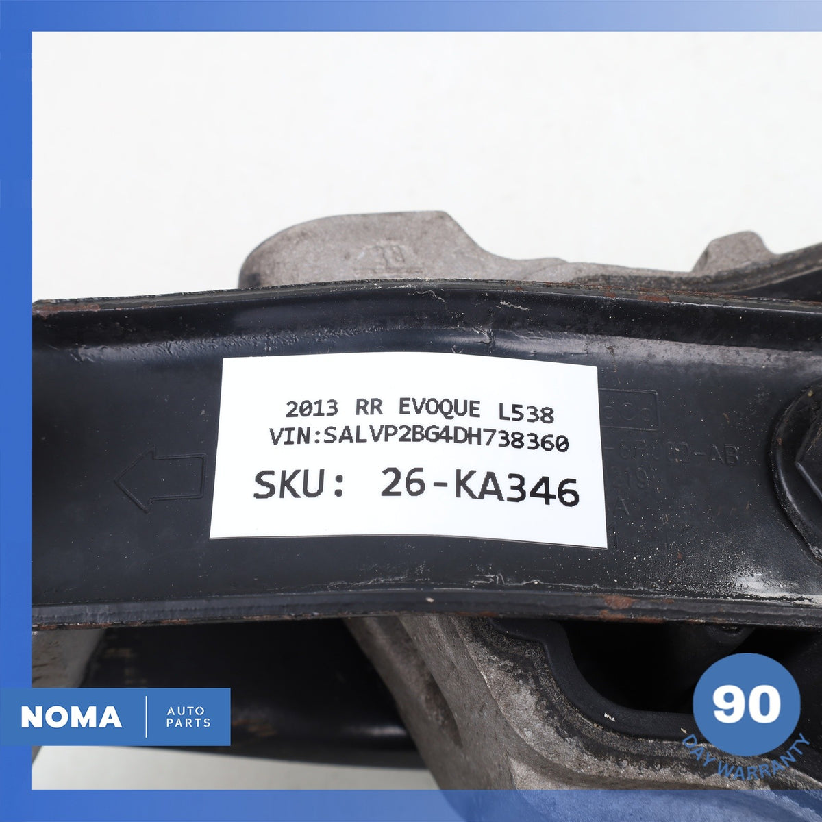 13-17 Range Rover Evoque L538 L550 Engine Motor Support Mount w/ Bracket OEM - photo 15