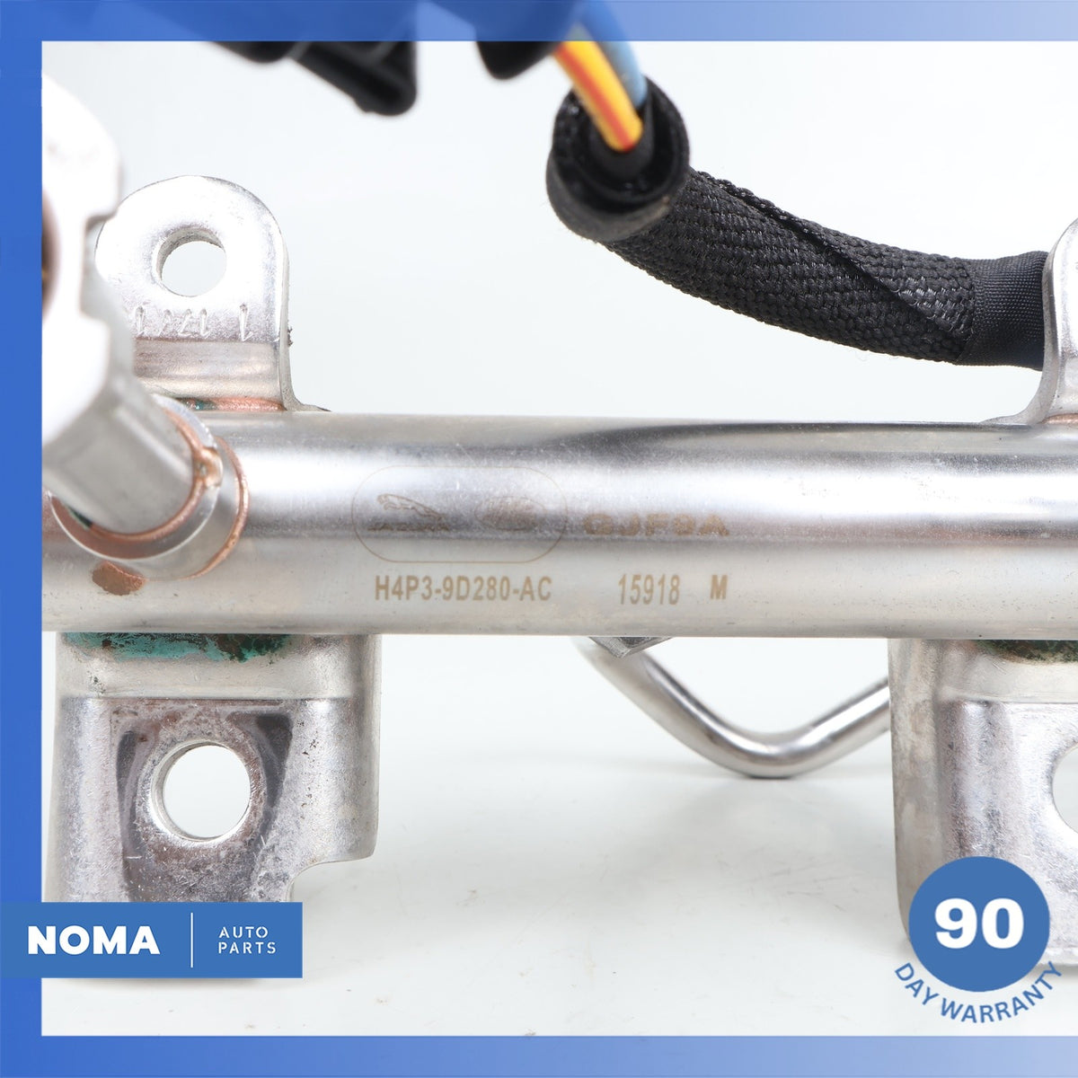 18-23 Jaguar X540 E-Pace / Evoque 2.0 Engine Motor Fuel Injector Rail OEM 74k - photo 13