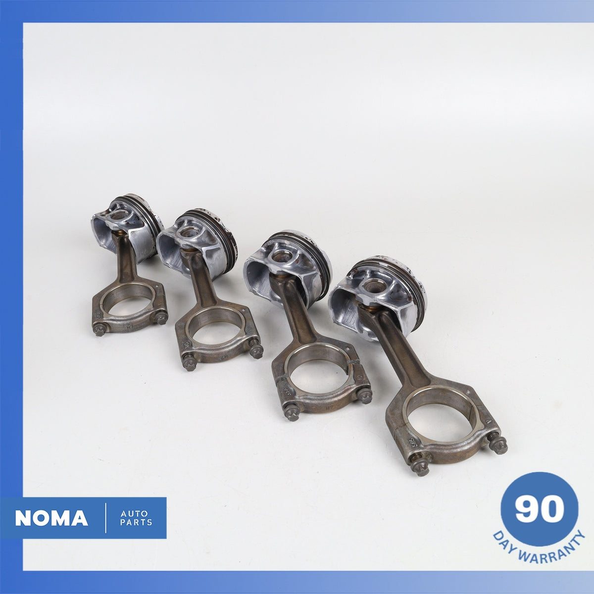 12-18 BMW F25 X3 228i 528i 2.0L N20 Engine Piston Connecting Rod Set OEM - photo 2