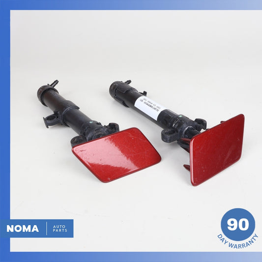 10-19 Jaguar X351 XJ Right & Left Headlight Washer Nozzle Spray Set w/ Cap OEM - photo 1