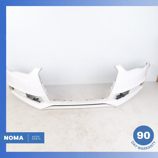 13-17 Audi 8T A5 Front Bumper Cover Assembly White 8T0807065G OEM - photo 1