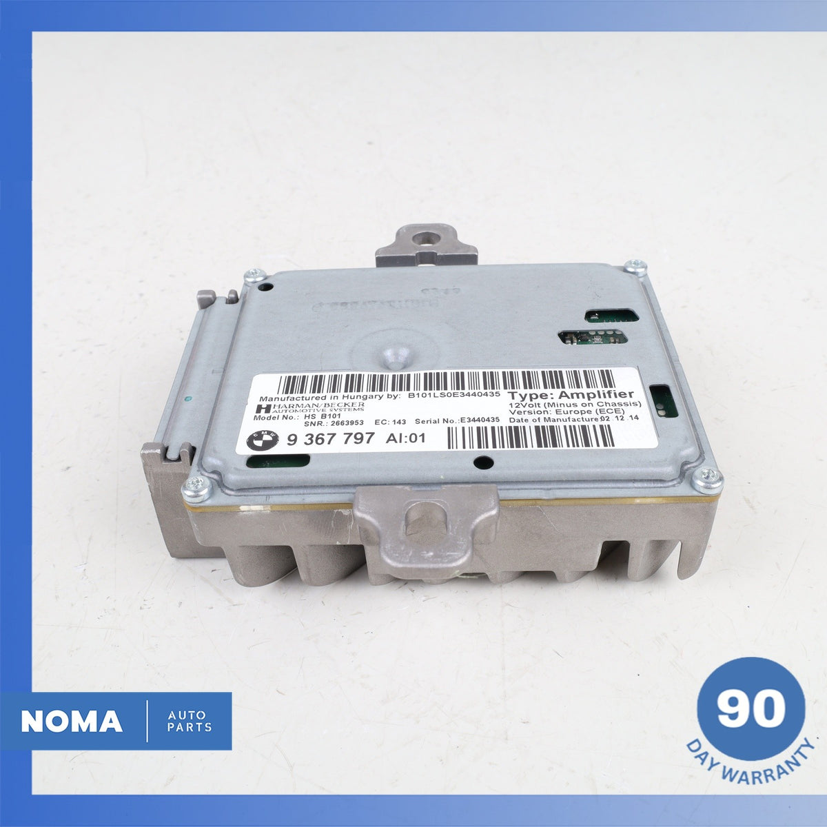 BMW F10 528i Active Sound Audio Amplifier Control Module Unit OEM - photo 7