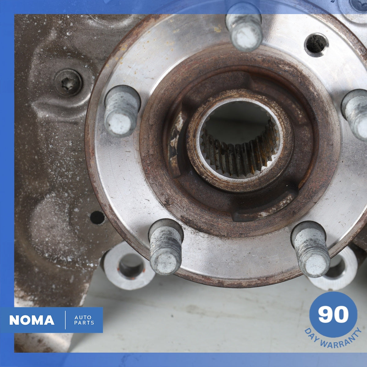 LR Range Rover Evoque L538 Rear Right Spindle Knuckle Hub w/ Shield OEM - photo 7