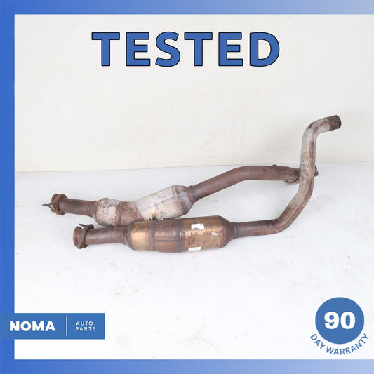 13-20 LR Range Rover L405 Sport L494 5.0L Left & Right Exhaust Downpipe Set OEM - photo 1