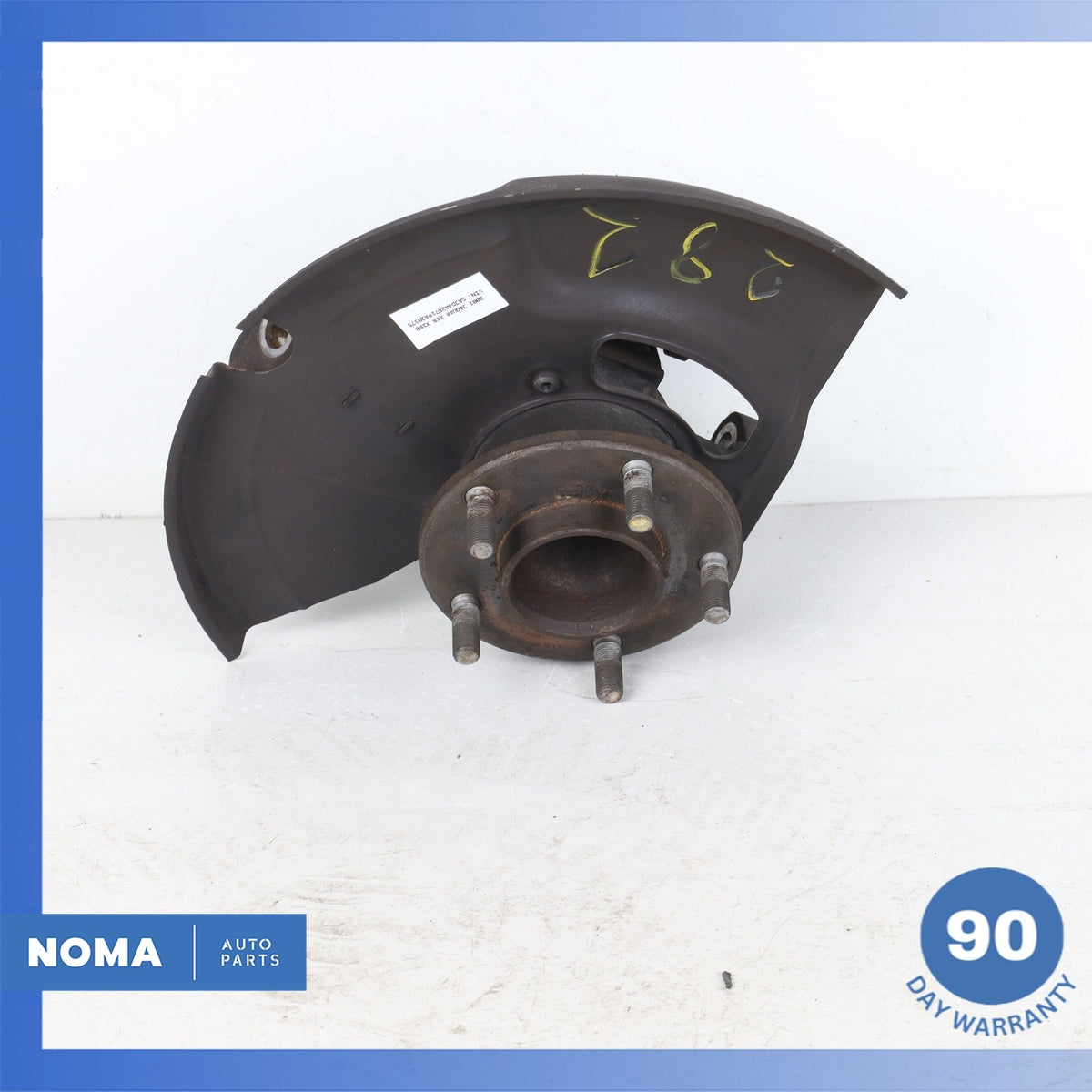 00-06 Jaguar X100 XKR Front Left Spindle Knuckle Hub w/Shield MXD1629AB OEM 82k - photo 2
