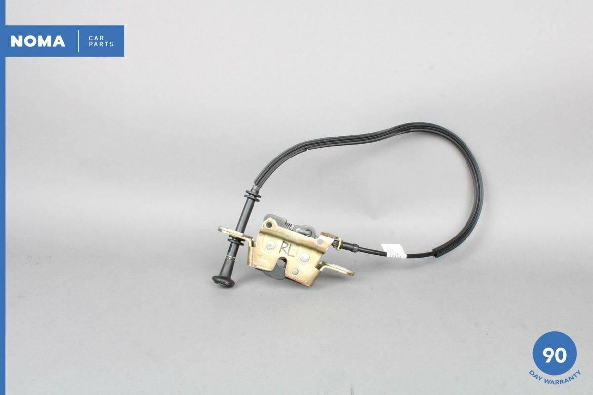 03-08 Jaguar S-Type R X202 Rear Left Driver Side Seat Release Lock w/ Cable OEM - photo 4