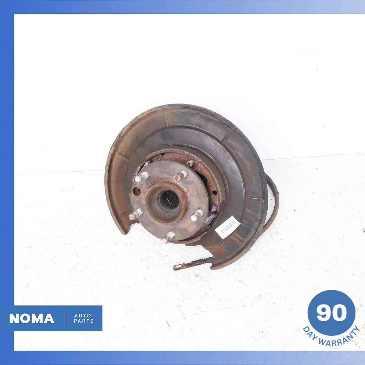00-06 Jaguar X100 XKR XJR Rear Right Side Spindle Knuckle Hub w/ Shield OEM - photo 1