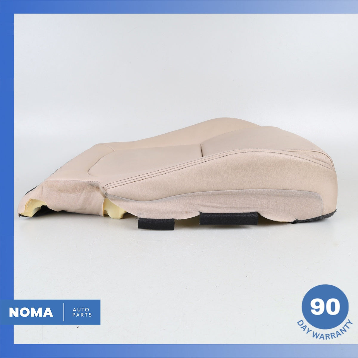 17-21 Jaguar X760 XE Front Right Passenger Side Lower Seat Cushion Beige OEM - photo 8