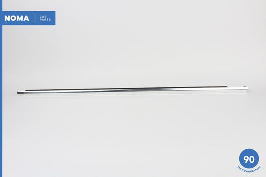 03-08 Jaguar S-Type X204 Front Left Door Exterior Window Molding Chrome OEM - photo 1