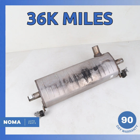 17-22 Audi 4M Q7 2.0L Rear Exhaust Muffler Silencer 4M0253611P OEM 36k - photo 1