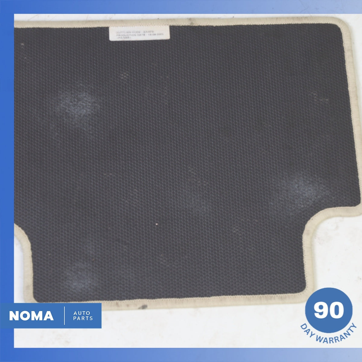 09-15 Jaguar X250 XF XFR Front & Rear Floor Mat Carpet Cover Set of 4 Beige OEM - photo 12